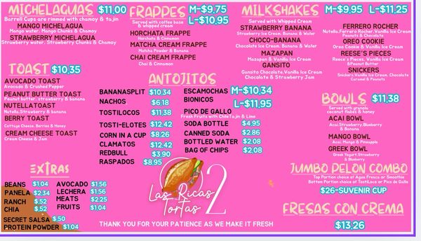 Menu photo 4 Las Ricas Tortas 2 Imperial Beach, CA Menu photo 4 Las Ricas Tortas 2 Imperial Beach, CA