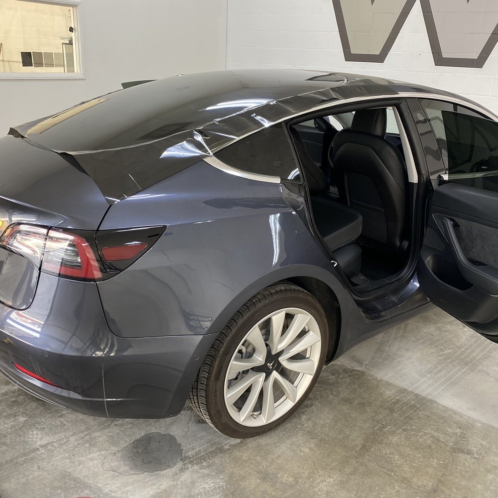 Shrinking QDP Global to rear window of Model 3. Shrinking QDP Global to rear window of Model 3.