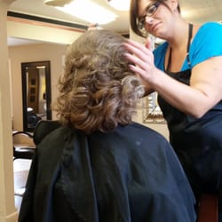 Exclusives Salon & Day Spa - The master at work!