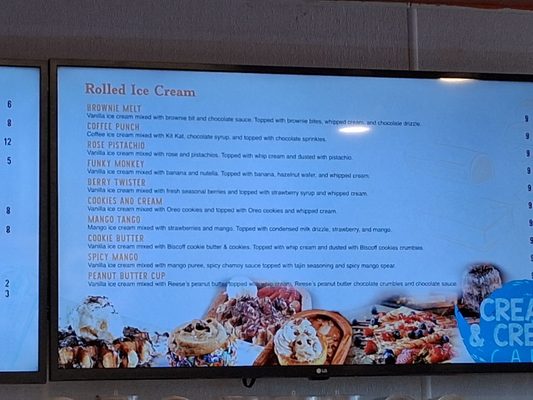 Menu photo 2 Cream And Crepes Cafe Richardson, TX