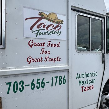 Taco Tuesdays - a taco truck parked in a parking lot - Food Trucks Near Me - Fredericksburg, Virginia Taco Tuesdays - a taco truck parked in a parking lot - Food Trucks Near Me - Fredericksburg, Virginia