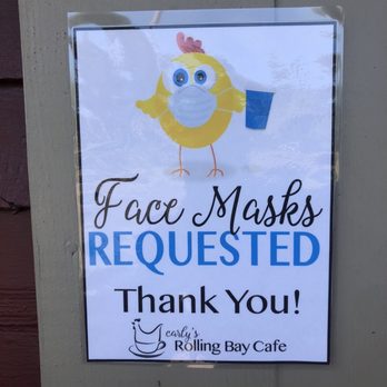Rolling Bay Cafe - COVID signs - Cafes Near Me - Bainbridge Island, Washington Rolling Bay Cafe - COVID signs - Cafes Near Me - Bainbridge Island, Washington