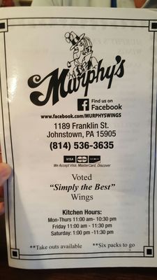 Murphy's by null
