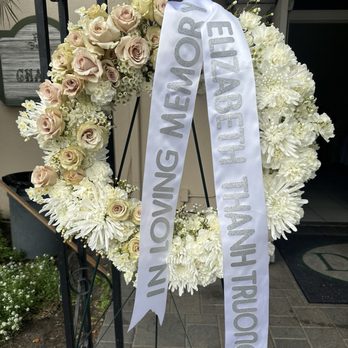 Flowers Everafter - Funeral spray - Wedding Planning Near Me
