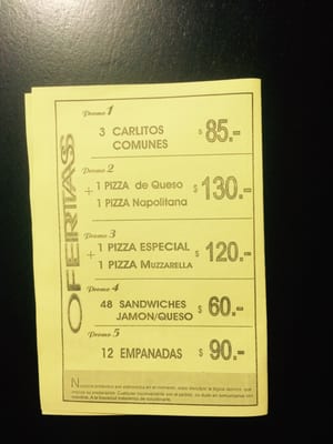 Menu photo 1 La Nonna Pizza Rosario, S