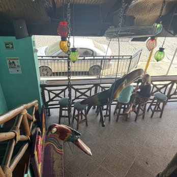 Mr. Flamingo - Photo 2: View from upstairs restroom - Gay Bars Near Me - Puerto Vallarta, JAL