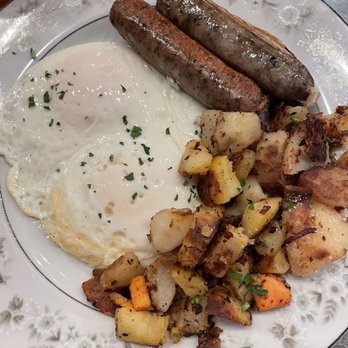Three Cats - Eggs & Turkey sausage. - New American Near Me - Clawson, Michigan Three Cats - Eggs & Turkey sausage. - New American Near Me - Clawson, Michigan