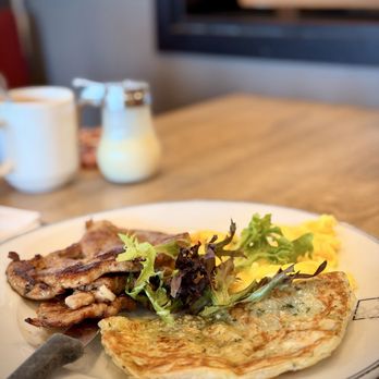 Arcadia Garden Cafe - Pork neck and roti with egg breakfast set - Chinese Near Me - Arcadia, California Arcadia Garden Cafe - Pork neck and roti with egg breakfast set - Chinese Near Me - Arcadia, California