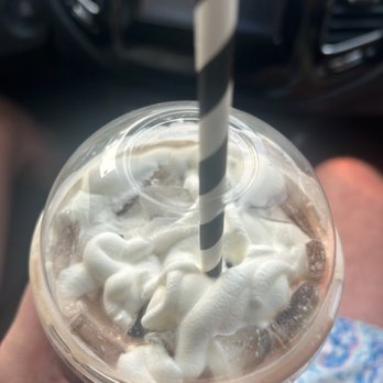 Rise Up Coffee Roasters - This was the "cold foam" I paid for - Coffee & Tea Near Me - Rehoboth Beach, Delaware