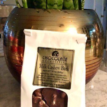 Chocolate Necessities & Gelato - Milk Cashew Bark - Coffee & Tea Near Me - Bellingham, Washington