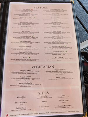 Menu photo 8 Fogon Criollo Tigard, OR