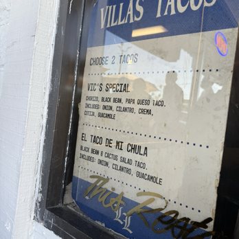 Villa's Tacos - Menu - Tacos Near Me - Los Angeles, California Villa's Tacos - Menu - Tacos Near Me - Los Angeles, California