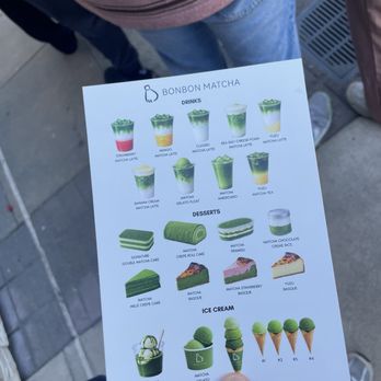 Bonbon Matcha - Menu - Bakeries Near Me - Cupertino, California Bonbon Matcha - Menu - Bakeries Near Me - Cupertino, California