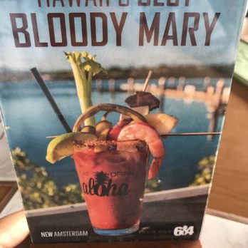 Restaurant 604 - Best Bloody Mary - Breakfast & Brunch Near Me - Honolulu, Hawaii