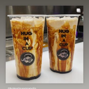 Kokee Tea - Annapolis - 12. Brown Sugar Milk Tea - Bubble Tea Near Me - Annapolis, Maryland