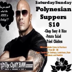 The Chilly Binn - WICKED WEEKEND SPECIAL !!!!