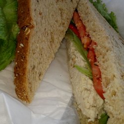 Veterans Affairs Medical Center - Chicken salad sandwich. Love that it has no extra mayonnaise and is on multigrain bread.