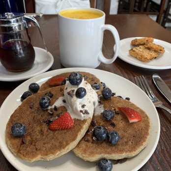 Be Love - Yummy pancakes with a side of tempeh and a turmeric hot toddy! - Vegan Near Me - Victoria, British Columbia Be Love - Yummy pancakes with a side of tempeh and a turmeric hot toddy! - Vegan Near Me - Victoria, British Columbia