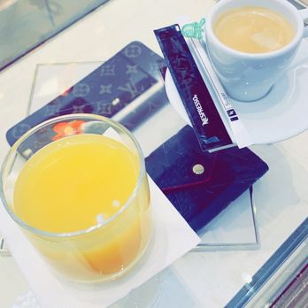 Louis Vuitton - OJ and espresso- thanks LV - Luggage Near Me - Paris, 75 Louis Vuitton - OJ and espresso- thanks LV - Luggage Near Me - Paris, 75