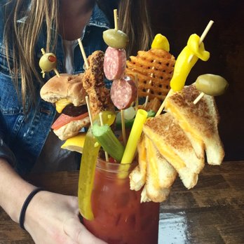 Twelve Whiskey Barbecue - Bloody Mary found on the brunch menu. It was literally as tall as my torso. Yum yum yum! - Barbeque Near Me - Pittsburgh, Pennsylvania Twelve Whiskey Barbecue - Bloody Mary found on the brunch menu. It was literally as tall as my torso. Yum yum yum! - Barbeque Near Me - Pittsburgh, Pennsylvania