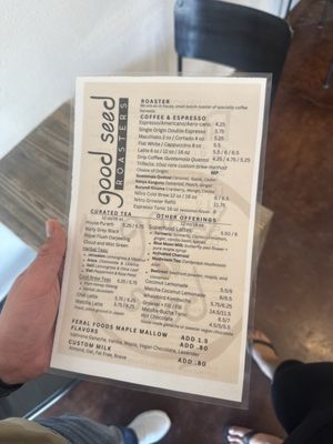 Menu photo 3 Good Seed Coffee Boutique Solvang, CA