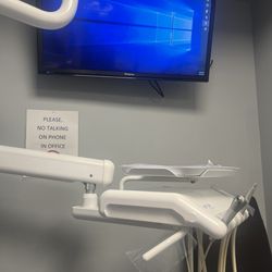 Baltimore City Dental Group - Mounted TVs in patient rooms