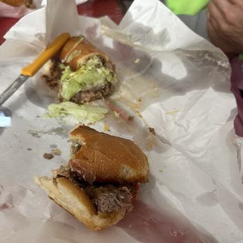 Yannis Pizza Restaurant - Flavorless cheese 8" Half Steak & Cheese Grinder - Pizza Near Me - Newington, Connecticut