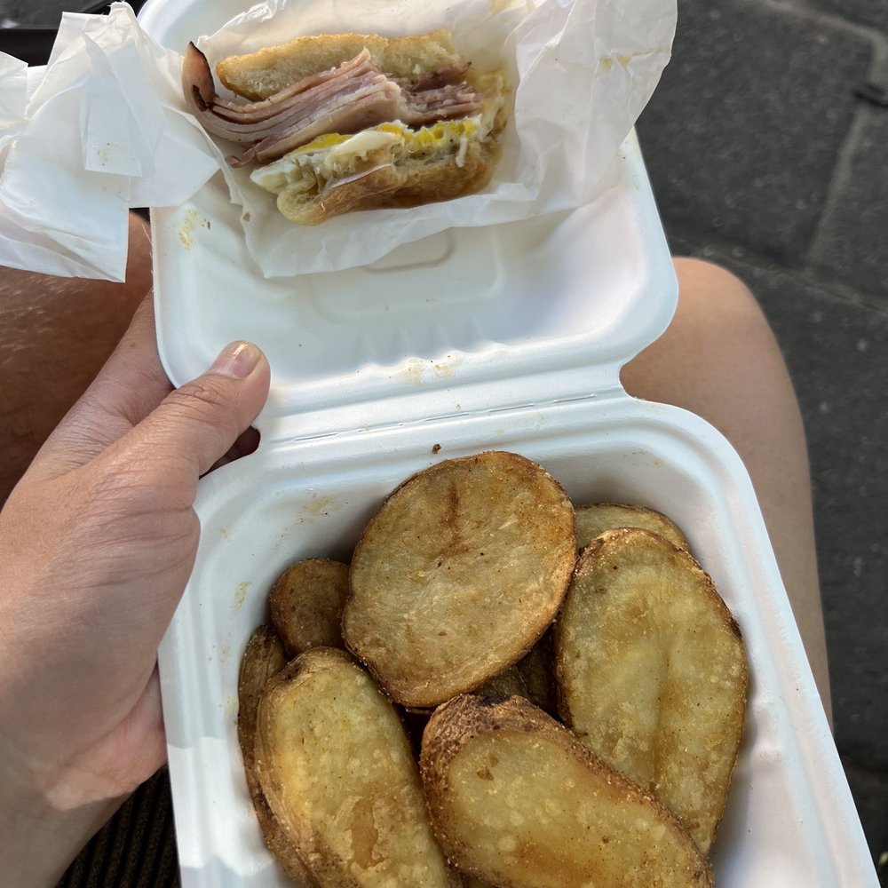 Eggspresso - Sandwiches come with breakfast potatoes - Breakfast & Brunch Near Me - Petaluma, California