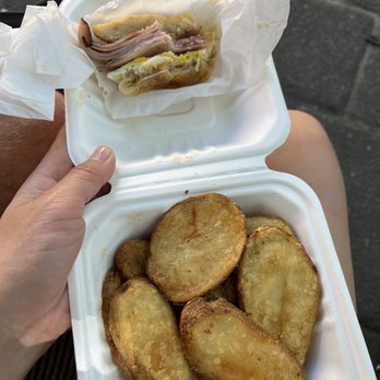 Eggspresso - Sandwiches come with breakfast potatoes - Breakfast & Brunch Near Me - Petaluma, California