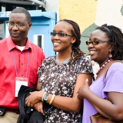 Doctor of Ministry in Leadership and Global Perspectives students pause for a photo-op at the DMZ in South Korea.