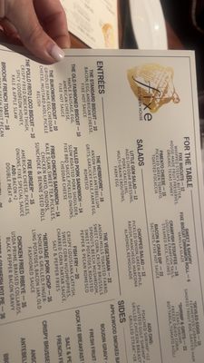 Menu photo 7 Fixe Southern House Fort Worth, TX