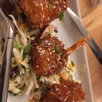 Waters Edge Winery Broken Arrow - Coconut Shrimp with coleslaw (appetizer) - Wine Tasting Room Near Me - Broken Arrow, Oklahoma Waters Edge Winery Broken Arrow - Coconut Shrimp with coleslaw (appetizer) - Wine Tasting Room Near Me - Broken Arrow, Oklahoma