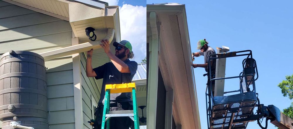 Slide of Bradley's Custom Gutters