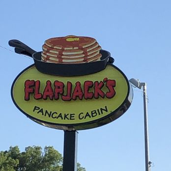 Flapjacks Pancake Cabin - Sign outside - Breakfast & Brunch Near Me - Sevierville, Tennessee Flapjacks Pancake Cabin - Sign outside - Breakfast & Brunch Near Me - Sevierville, Tennessee
