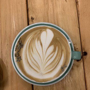 Urban Backyard - Lavender latte - Coffee & Tea Near Me - New York, New York Urban Backyard - Lavender latte - Coffee & Tea Near Me - New York, New York