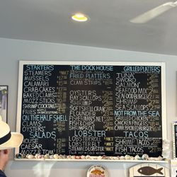 The Dock House - Prepared food menu