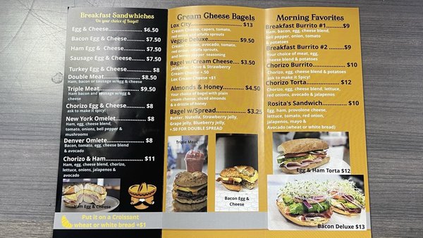Menu photo 1 Señor Bagels & More Stanton, CA Menu photo 1 Señor Bagels & More Stanton, CA