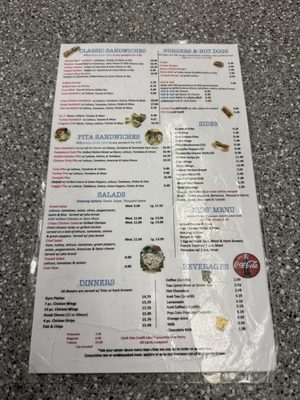 Menu photo 1 Fleetwood Diner Ann Arbor, MI