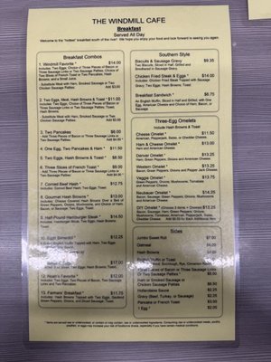 Menu photo 6 Windmill Cafe Savage, MN