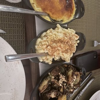 Wicked Butcher - Creme brûlée corn, mac n cheese, Brussel sprouts - Bars Near Me - Fort Worth, Texas Wicked Butcher - Creme brûlée corn, mac n cheese, Brussel sprouts - Bars Near Me - Fort Worth, Texas