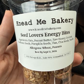 Knead Me Bakery - Energy bites - Bakeries Near Me - Shenandoah, Texas Knead Me Bakery - Energy bites - Bakeries Near Me - Shenandoah, Texas