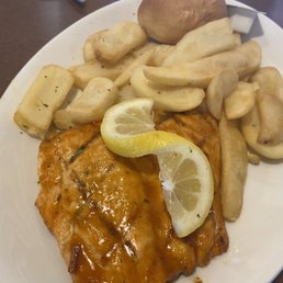 Glazed salmon. So good!