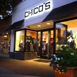 Chico's - The front of the store.