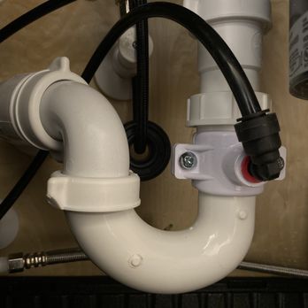 Shelton's Water - First K5 installation where saddle drain is below waste line - Water Purification Services Near Me - Arlington, Texas