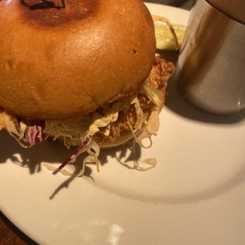 Alamo Club - Fried chicken sandwich - New American Near Me - Dallas, Texas