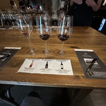 Napa Valley Wine Train - Charles Krug wine tasting - New American Near Me - Napa, California