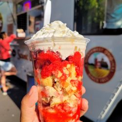 Bellevue Arts Fair - Strawberry Shortcake from Fisher Scones' Food Truck