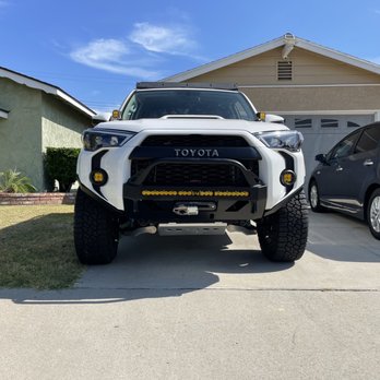 Savant AutoWorks - 4Runner w/ c4 LoPro bumper , warn winch and Baja design 30" light bar - Tires Near Me - Los Alamitos, California Savant AutoWorks - 4Runner w/ c4 LoPro bumper , warn winch and Baja design 30" light bar - Tires Near Me - Los Alamitos, California