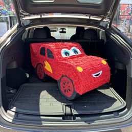 Lightning McQueen piñata