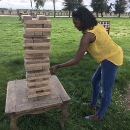 Giant jenga!